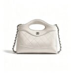 Textured Buckle Handbag - Image 4