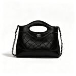 Textured Buckle Handbag - Image 5