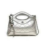 Textured Buckle Handbag - Image 3